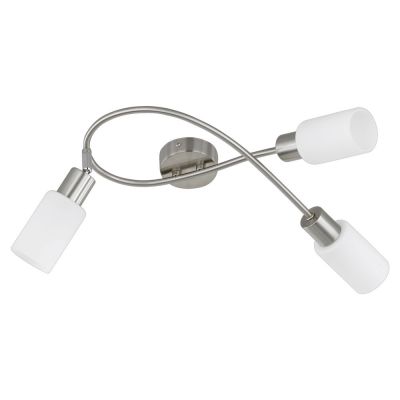 Niklowy spot sufitowy szklany, Fochville