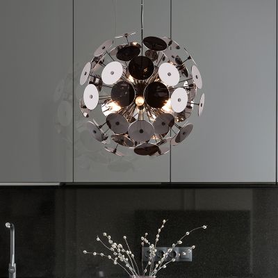 Czarna lampa wisząca nowoczesna, Xinhe