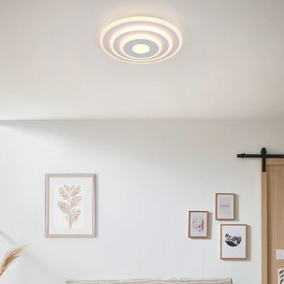Biała lampa sufitowa design, Yeel, 35W, regulowana ciepła do zimnej bieli LED, ściemniana w 3 krokach