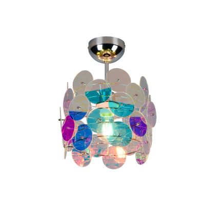 Wielokolorowa lampa sufitowa dla dzieci plastikowa, Vilka