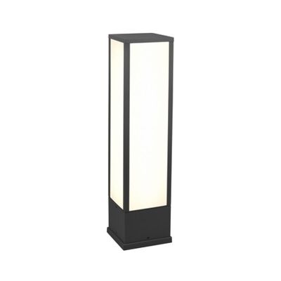 Antracytowa lampa zewnętrzna nowoczesna, Tessy, 15W, 3000K LED, IP54