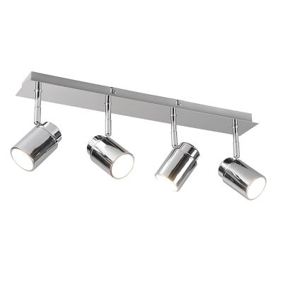 Chromowany spot sufitowy łazienkowy nowoczesny, Nelis, IP44