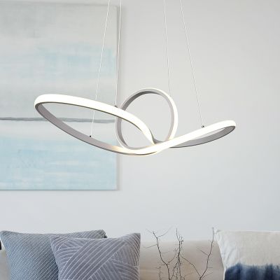 Biała lampa wisząca nowoczesna, Jonny, 28W, 4000K LED