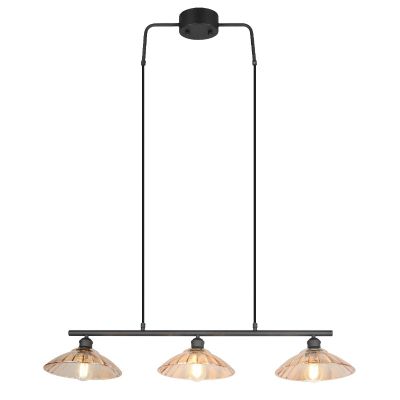 Czarna lampa wisząca nowoczesna, Priyanka