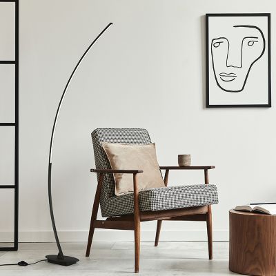 Lampa łukowa, Vessla, 11W, LED 3000K, z włącznikiem