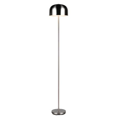 Niklowa lampa stojąca akumulatorowa nowoczesna, Dustin, 2,5W, 3000K LED, ściemniana w 3 krokach
