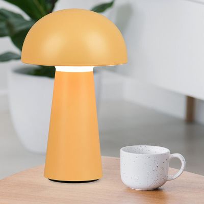 Żółta lampa stołowa ogrodowa nowoczesna, Rachelle, 2W, 3000K LED, IP44, ściemniana w 3 krokach
