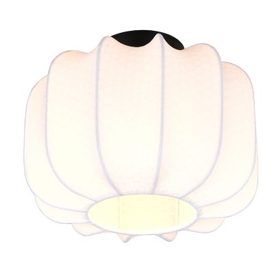 Biała lampa sufitowa nowoczesna, Metehan