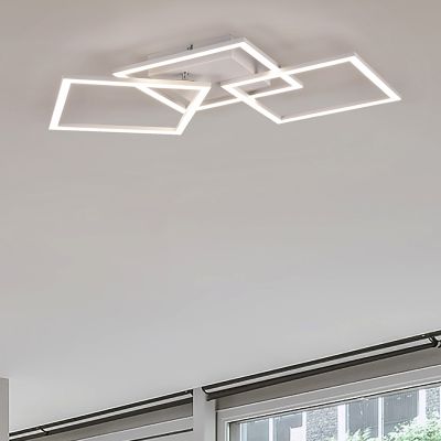 Biały plafon sufitowy nowoczesny, Margaux, 31W, 4000K LED