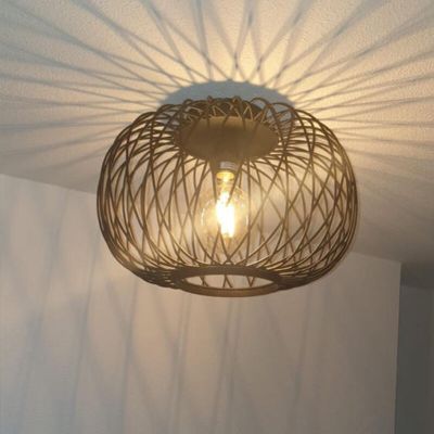 Industrialny plafon sufitowy czarny, Karly