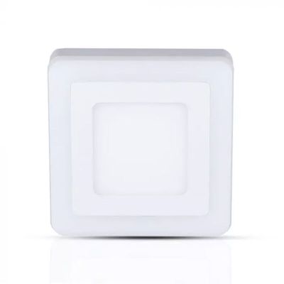 Plastikowy oświetlenie klatki schodowej biały, Haley, 8W, 3000K LED, IP54