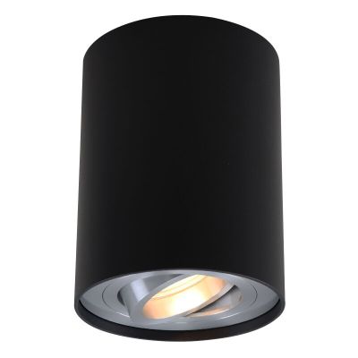 Nowoczesna oprawa natynkowa czarna, Snertinge