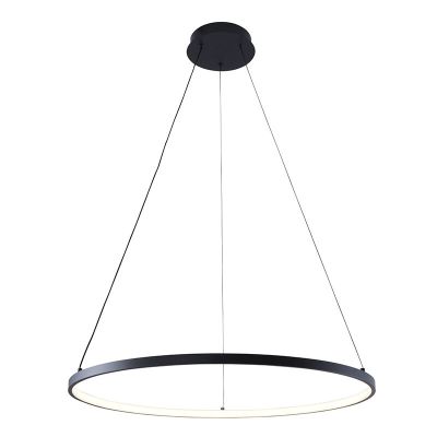 Design lampa wisząca czarna, Kubra, 28W, regulowana ciepła do zimnej bieli LED