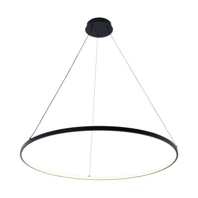 Design lampa wisząca czarna, Kubra, 36W, regulowana ciepła do zimnej bieli LED