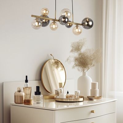 Design lampa wisząca mosiądz, Saad